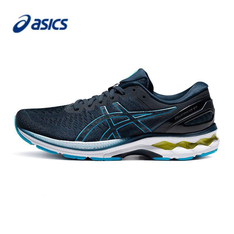 Giày chạy bộ Asics Asics Asics Asics GEL-KAYANO 27 (4e) Thoáng khí / Giá đỡ ổn định thể thao / Hấp thụ sốc Tennis thoải mái