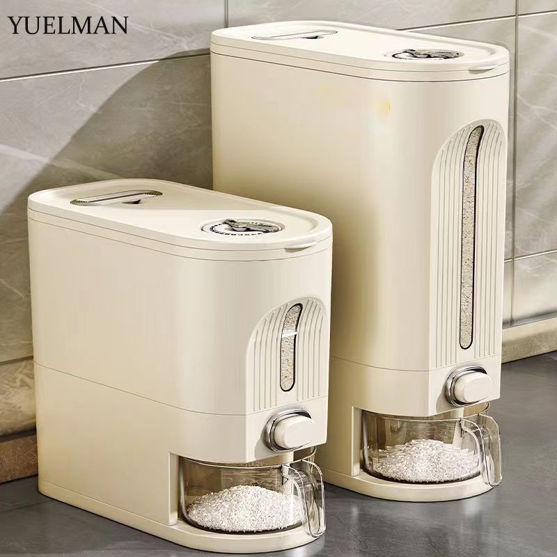 Yuelman Thùng Đựng Gạo Chống Côn Trùng Chống Ẩm Tiện Dụng