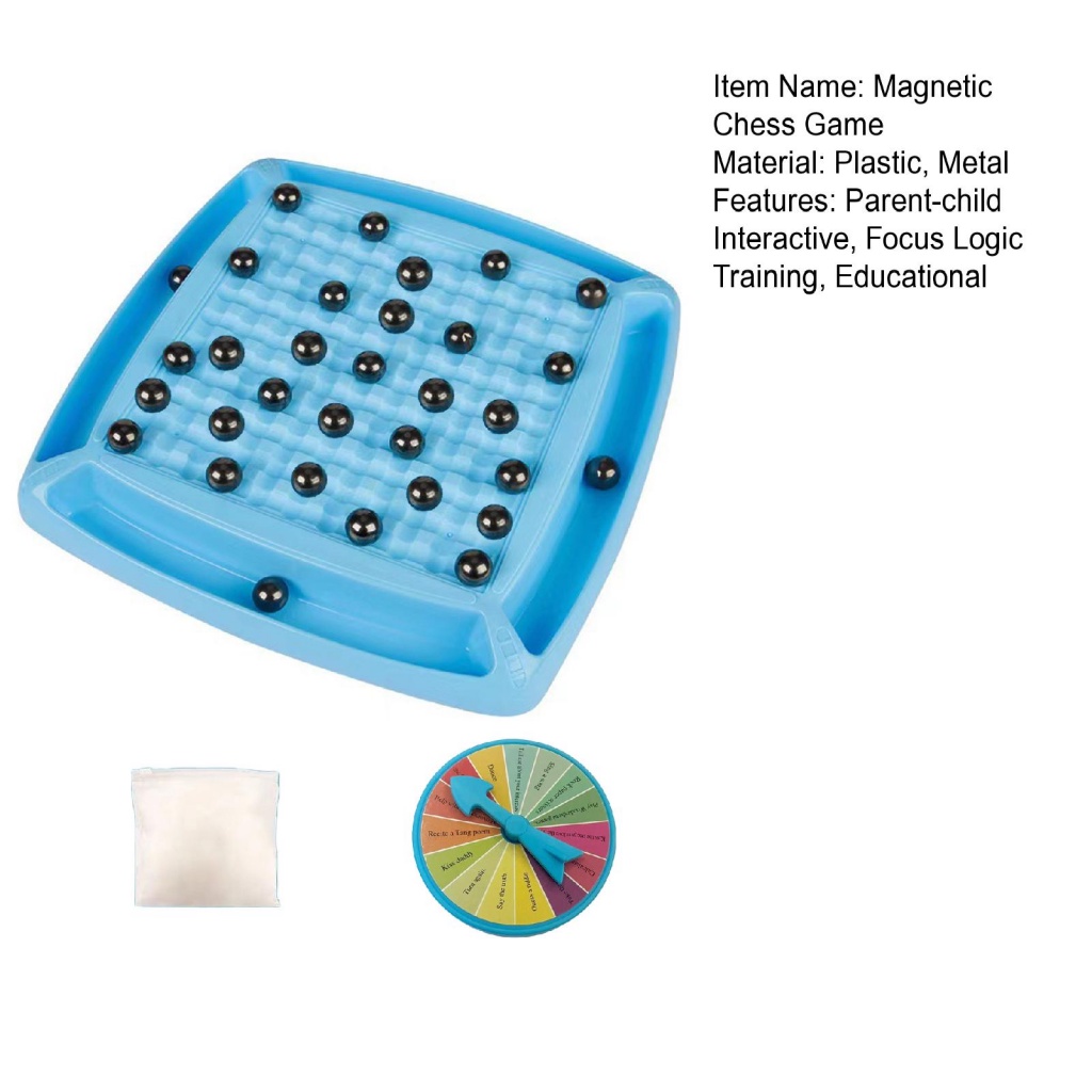 Bộ Trò Chơi Cờ 2 Người Chơi Cờ Vua Hít Nam Châm Tương Tác Giáo Dục Sớm Cho Bé