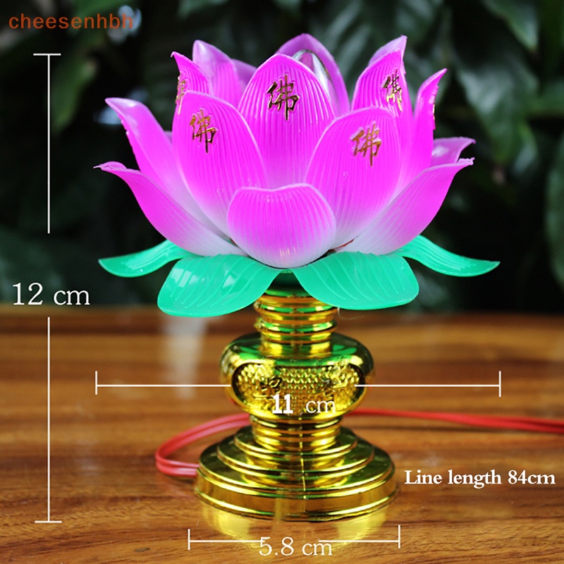 1 Đèn Hoa Sen Để Bàn Trang Trí Phong Cách Phật Giáo vn