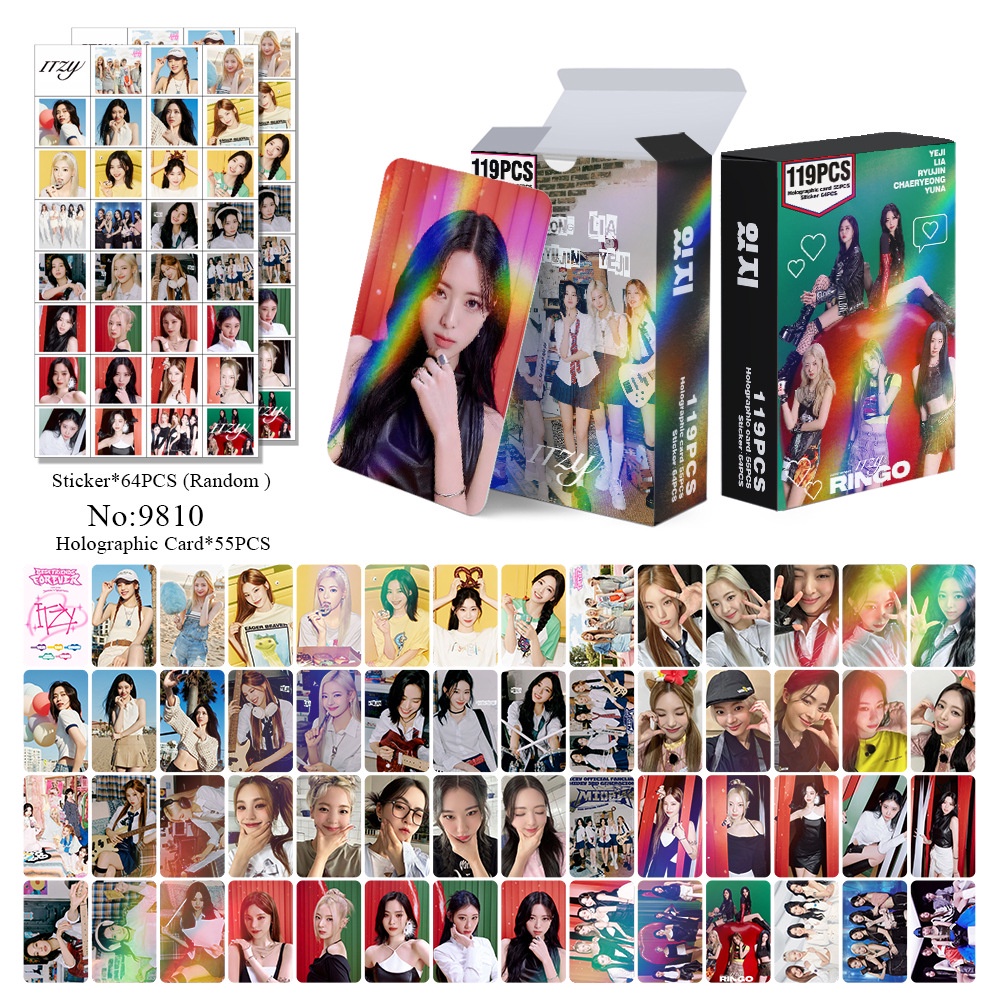 ITZY Album RINGO BEST FRIENDS FOREVER Laser Lomo Card Photocard