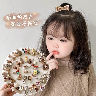 Bộ 5 kẹp tóc nơ dễ thương cho bé gái