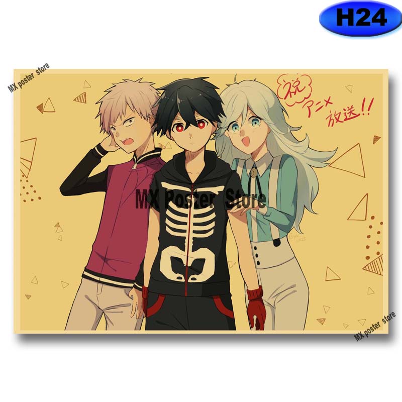 Poster Giấy kraft Treo Tường Trang Trí Phòng Khách Quán Cà Phê 42x30cm