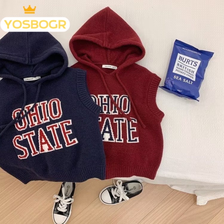 YOSBOGR gile áo len bé trai áo len cho bé trai Thời trang thoải mái 2023 NEW STYLE KMJ2390Z5Q 37Z230915