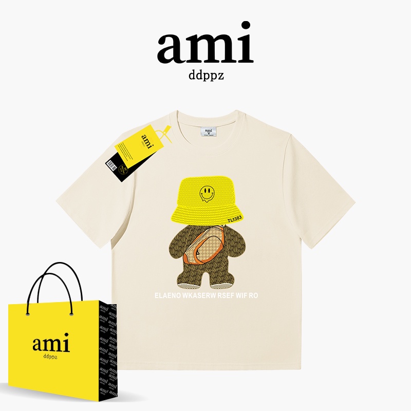 Áo Thun Cổ Tròn In Họa Tiết Bằng Vải cotton Thời Trang Mùa Hè Hàng Mới Dành Cho Nam Nữ