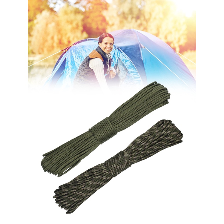 Dây Dù 31m 7 Lõi 550 paracord 4mm Đa Ứng Dụng Cho Hoạt Động Ngoài Trời