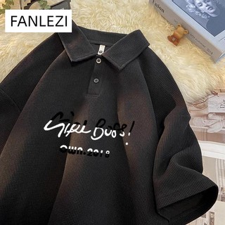 FANLEZI thun áo áo polo nữ Thời trang hàn quốc A23K06V 34Z230821