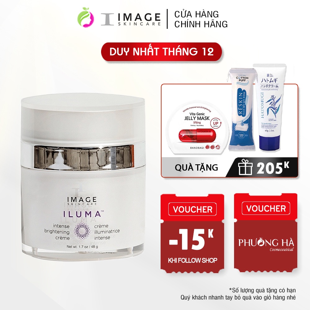 Kem dưỡng trắng sáng da Image Skincare Iluma Intense Brightening Creme 48g