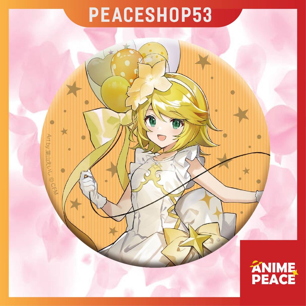 Huy hiệu Hatsune Miku Vocaloid Lấp Lánh Huy Hiệu Vocaloid Ver 8 HH66