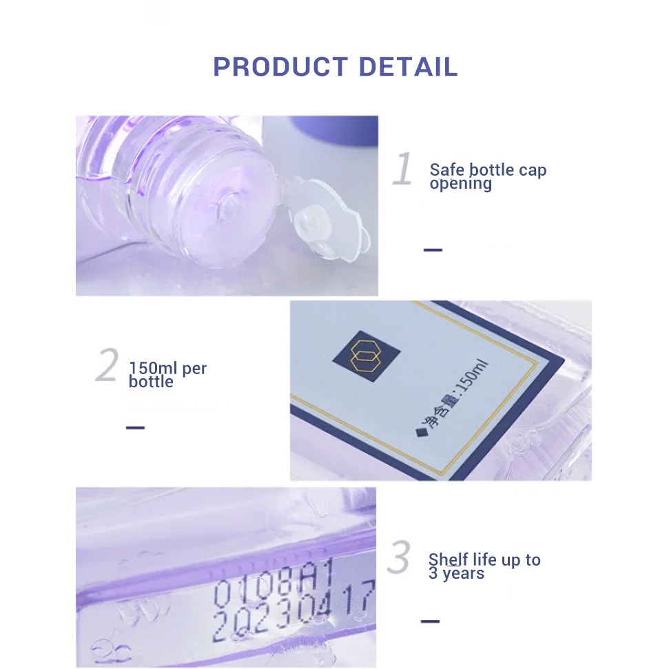 Tẩy trang Amortals tách nước dầu làm sạch sâu mắt và môi Hạt nho tẩy trang mắt và môi ba trong một