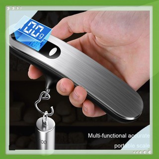Cân hành lý điện tử 50kg có móc treo màn hình lcd