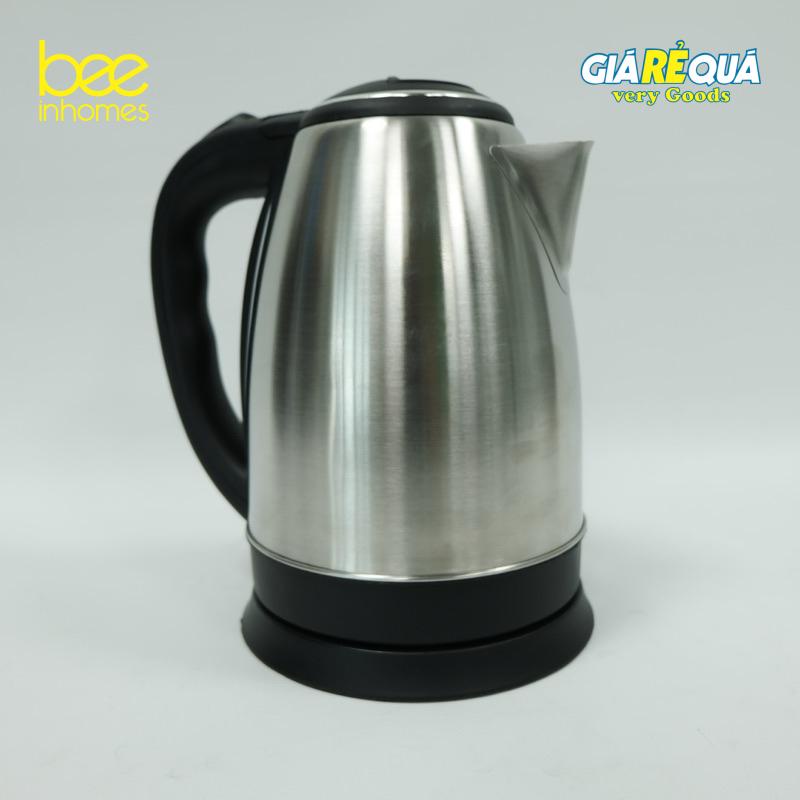 Ấm siêu tốc inox SANAKY 1.8L, bền, giá tốt, chính hãng