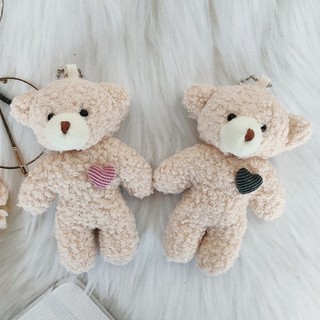 Móc khóa gấu bông hoạt hình đáng yêu