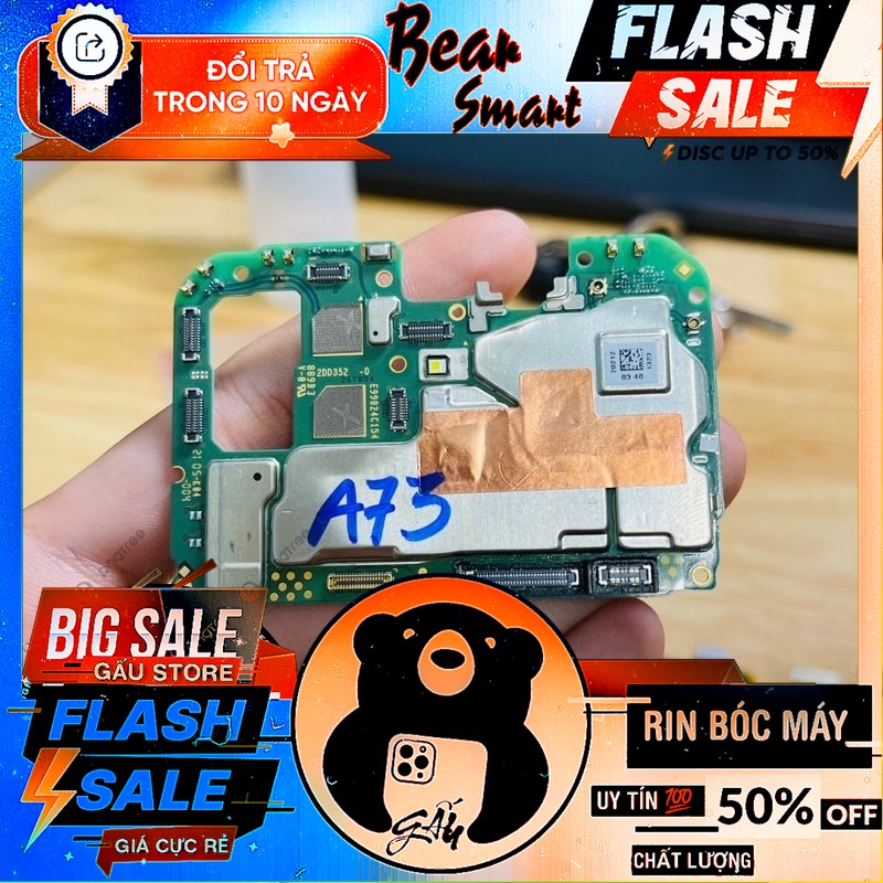 Main Oppo A73 Rin Bóc Máy / Mainboard / Bo Mạch Chủ Oppo A73