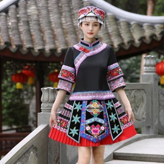 【YN+M4】Trang Phục Dân Tộc Phong Cách Dân Tộc Cho Nữ Mã