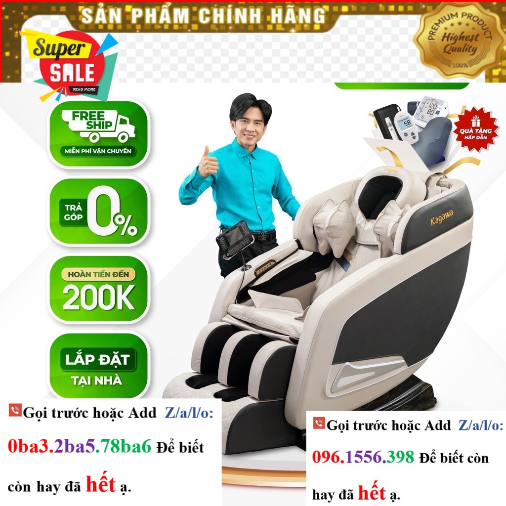 Hãng> Ghế massage toàn thân KAGAWA K28