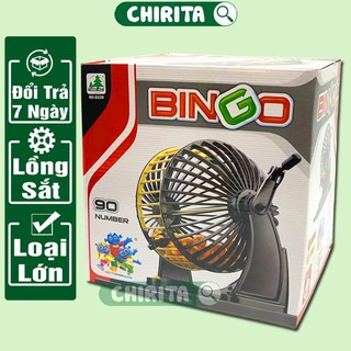 Bộ đồ chơi lô tô lồng quay lô tô đủ mẫu khách chọn - bộ cờ loto bingo 90 số / 75 số boardgame đồ chơi trẻ em chirita