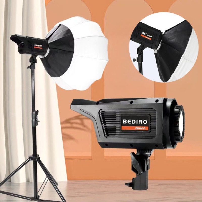 Bộ Đèn Studio Chụp Ảnh Softbox Hình Cầu Quay Phim Livestream chuyên nghiệp Siêu Sáng