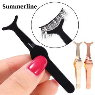Nhíp kẹp gắn mi giả bằng thép không gỉ
