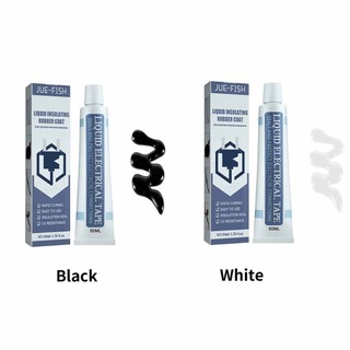 50ml Liquid Electrical tape Insulating glue retardant Black for Wire waterproof Insulation Paste original