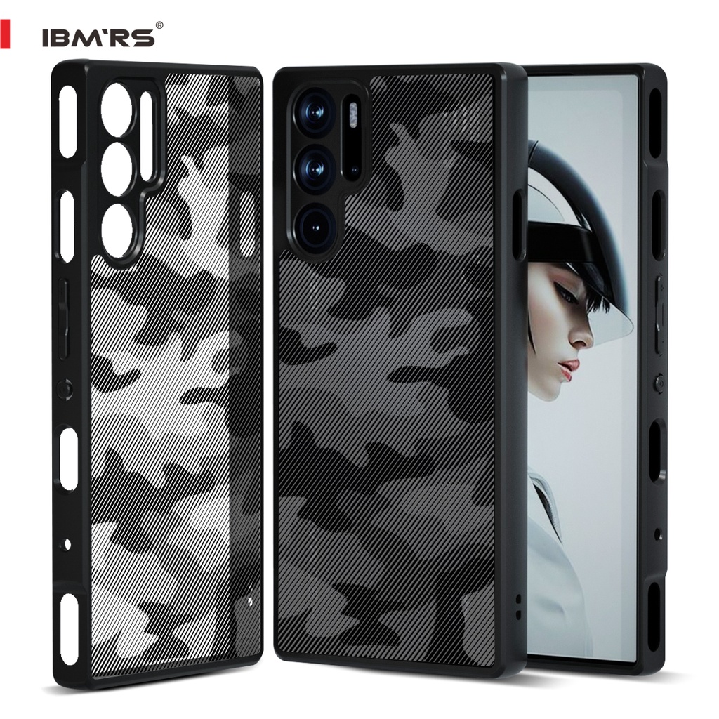 Ốp Điện Thoại Camo Quân Sự Cho Nubia RedMagic 9 Pro, 9 Pro Plus, 9S Pro, 9S Pro Plus, Vỏ Chống Sốc H