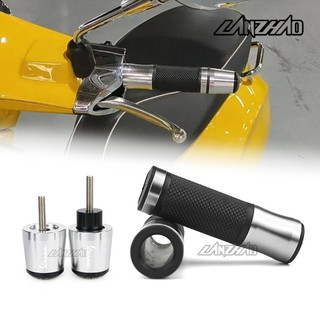 Cho VESPA Sprint Primavera 150 2024 my24 Tay Cầm Bạc Thanh Tay Cầm CNC Cao Su Gel