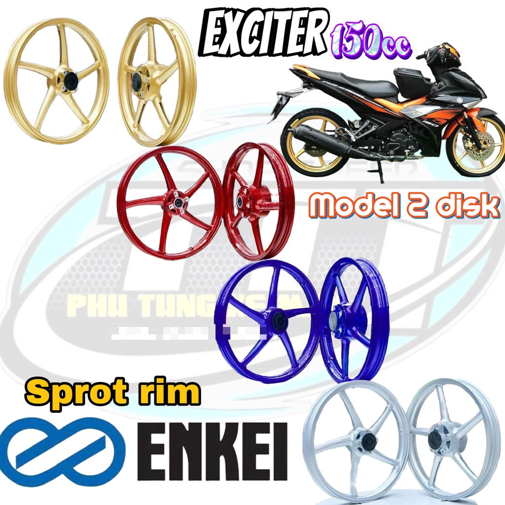 Mâm 5 cây Ekein SIRIUS EXCITER EX135 EX150 RAIDER WINNER SONIC150