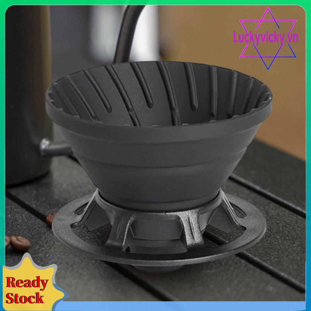 Bộ Lọc Cà Phê Bằng silicone Cấp Thực Phẩm Cho v60 / Bánh Cupcake