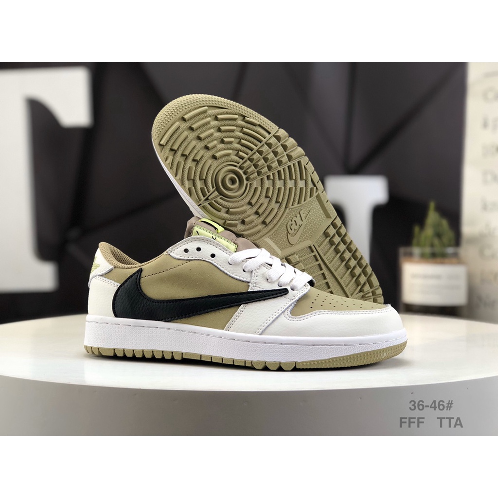 Giày Thể Thao travis scott x jordan 1 golf aj1 fz3124-200 36-45