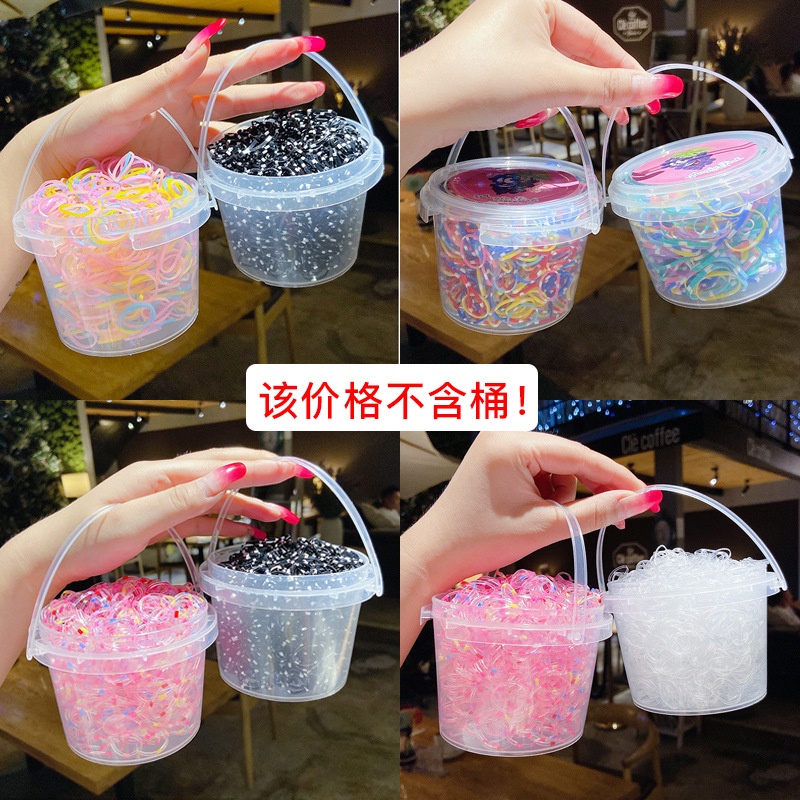 Set 1000 Dây Chun Buộc Tóc Nhiều Màu Sắc Dành Cho Trẻ Em