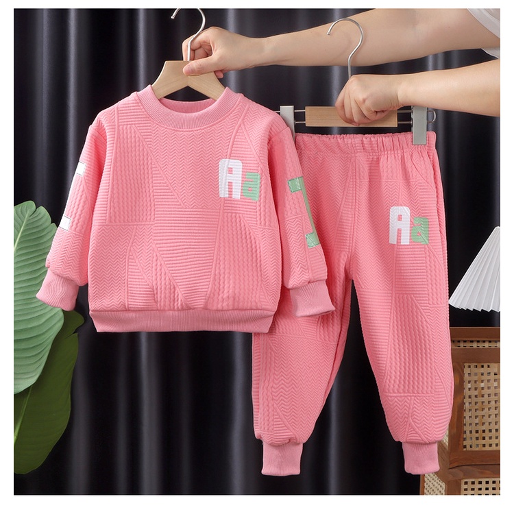 Set Đồ Thể Thao Dài Tay Phong Cách Thời Trang Mùa Thu Cho Bé Trai