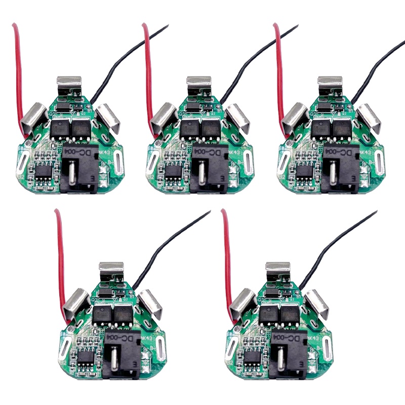 Set 1 / 2 / 5 Bảng Mạch Cân Bằng Pin lithium 18650 12.6v 6a bms Chất Lượng Cao