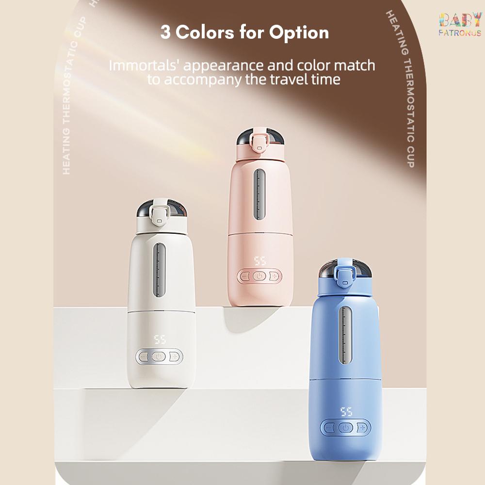 Bình Đun Nước Di Động Không Dây Tích Hợp Pin 300ml Cho Bé