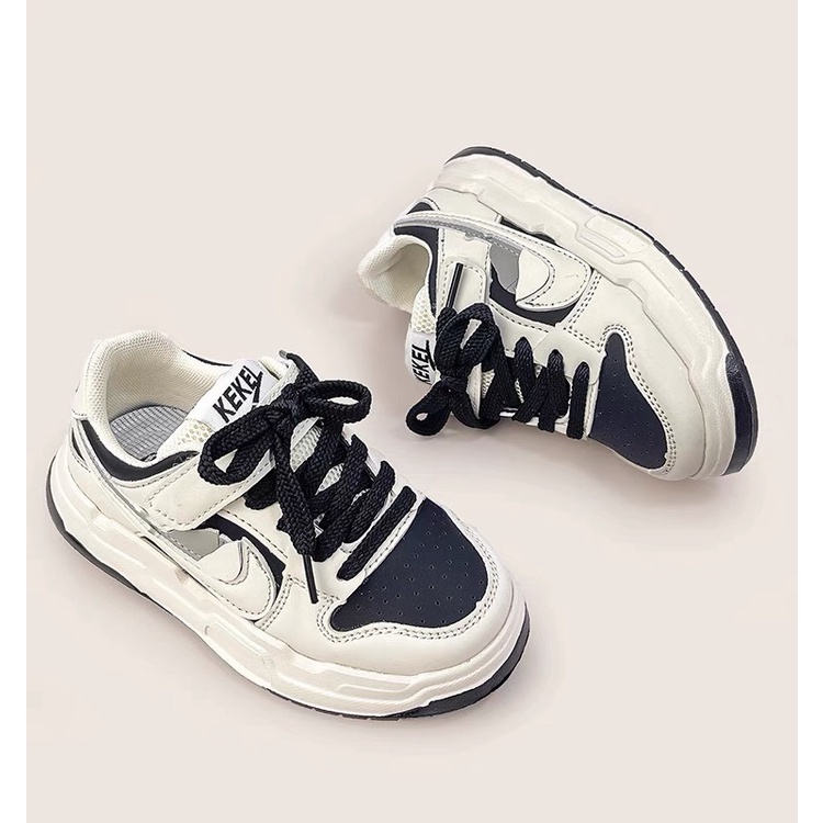 Giày thể thao cao cấp chất eva siêu nhẹ thoáng chân chống trơn cho bé trai bé gái - Giày Thể Thao phối màu cơ bản B02