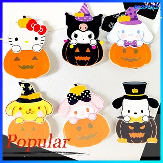 Kẹp Tóc Hình Bí Ngô Phong Cách sanrio halloween