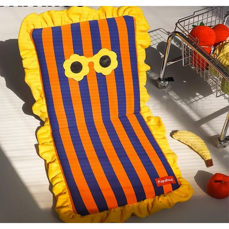 Ghế Lười tatami Gấp Được In Họa Tiết Hoạt Hình Dễ Thương Phong Cách Bắc Âu Trang Trí Nhà Cửa