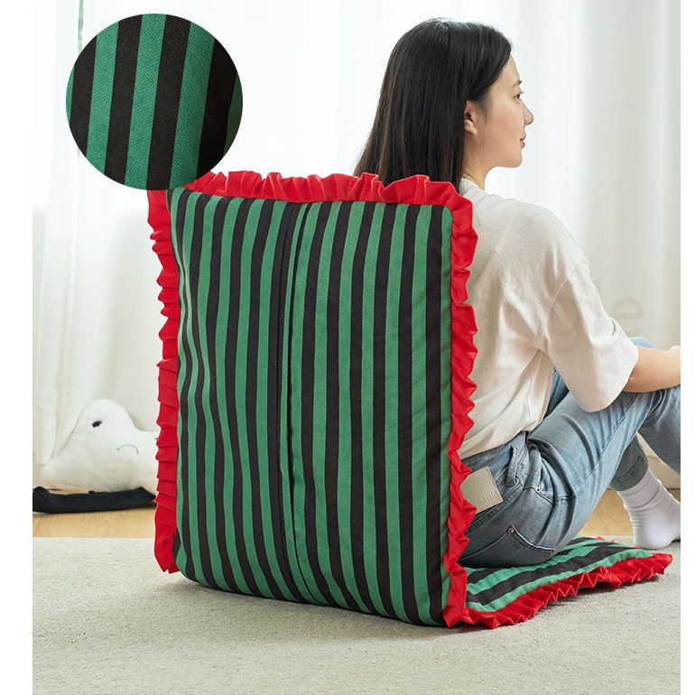 Ghế Lười tatami Gấp Được In Họa Tiết Hoạt Hình Dễ Thương Phong Cách Bắc Âu Trang Trí Nhà Cửa