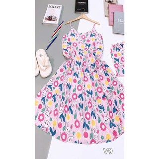 ĐẦM TOLE DÂY KÈM QUẦN (M-XL)