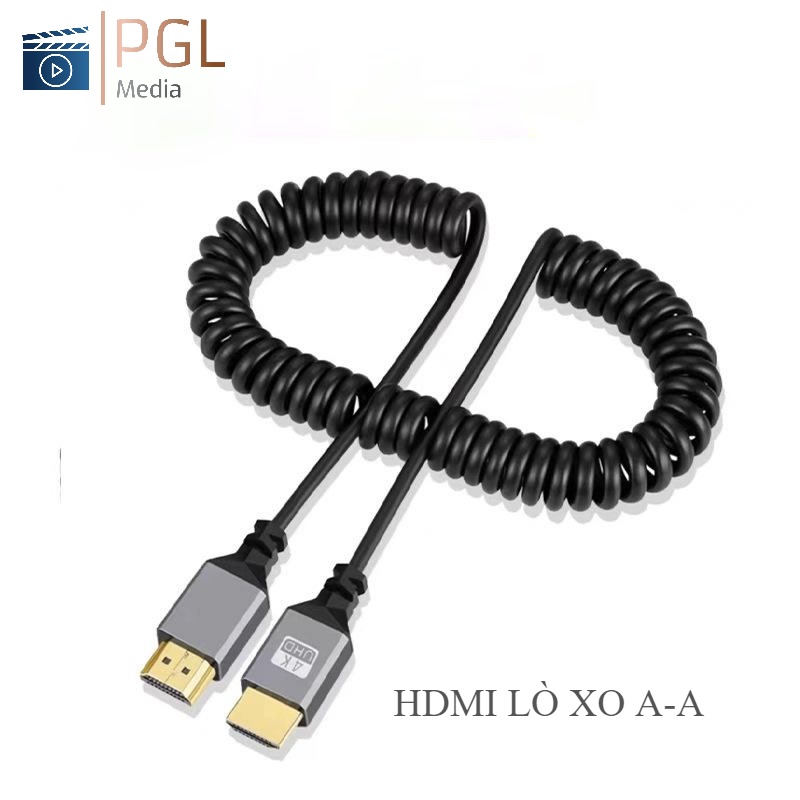 Dây HDMI 4K60Hz chuẩn A-A dạng lò xo