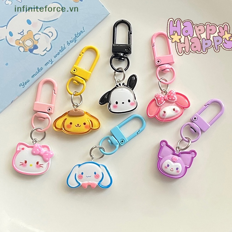 Móc Khóa Hình sanrio hello kitty melody Ngọt Ngào Dễ Thương