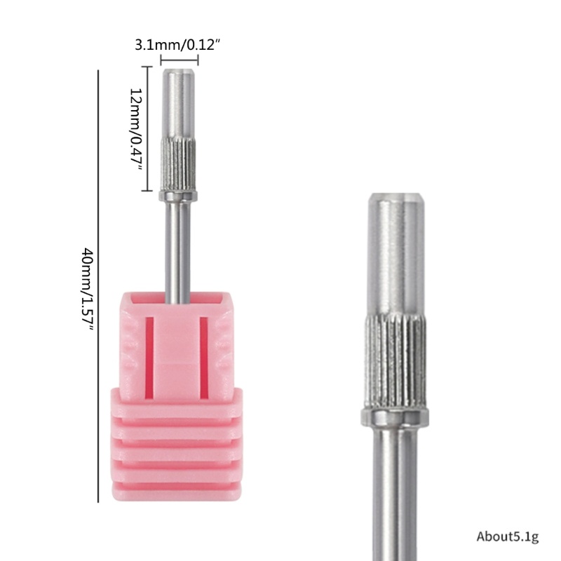 Mũi Khoan Móng mini Bằng Thép Không Gỉ 80 120 150 180 240grit
