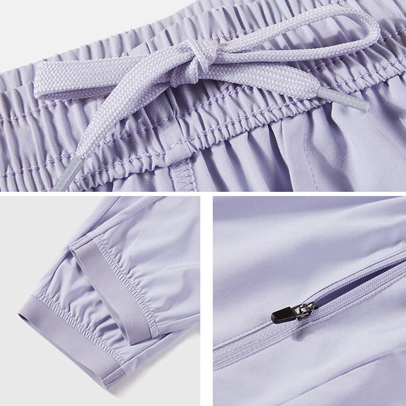 CAMEL SPORTS Quần Dài Thể Thao Dáng Rộng Thoáng Khí Có Dây Rút Thời Trang Cho Nữ