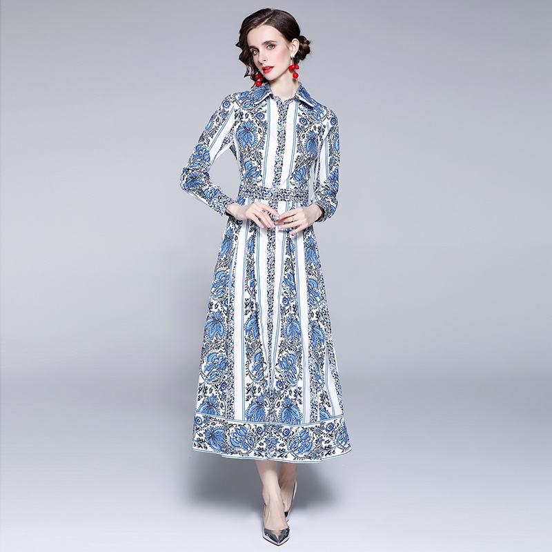 Đầm Dáng Dài Kiểu Dáng Thanh Lịch Thời Trang Cho Nữ