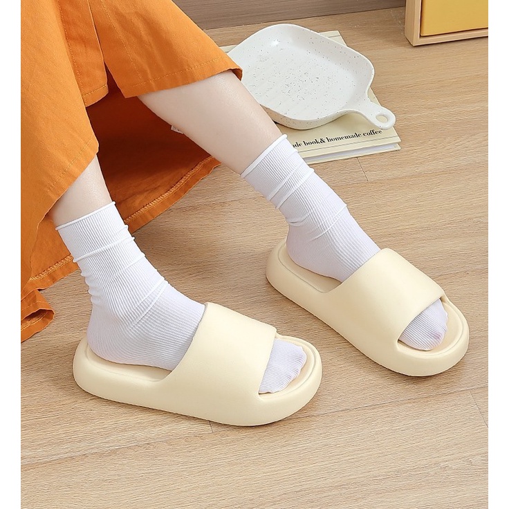 Dép Bánh Mì Nữ Đi Trong Nhà Siêu Nhẹ Hàn Quốc Trend 2023