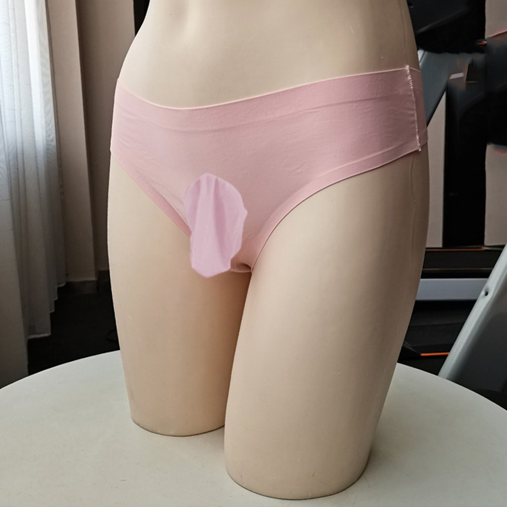 Quần Lót Lụa Lạnh Không Đường May Thoáng Khí Cho Nam