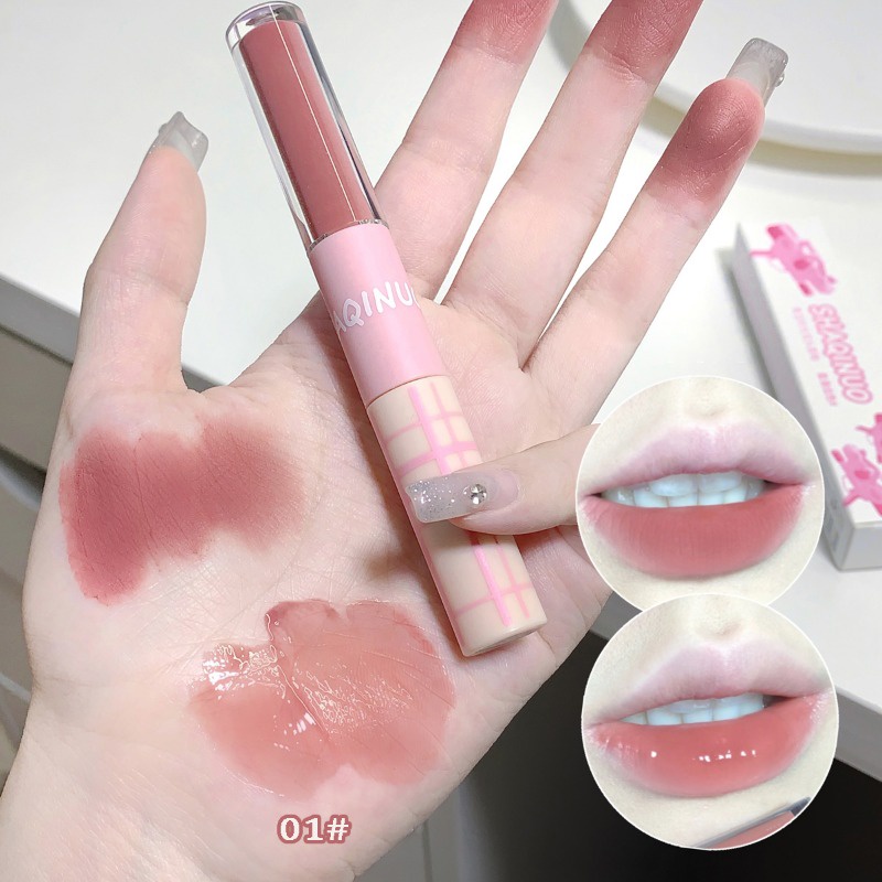 Son Môi Hai Đầu Cho Màu Nhung Lì Kháng Nước Lâu Trôi Không Phai Và Dưỡng Ẩm Môi