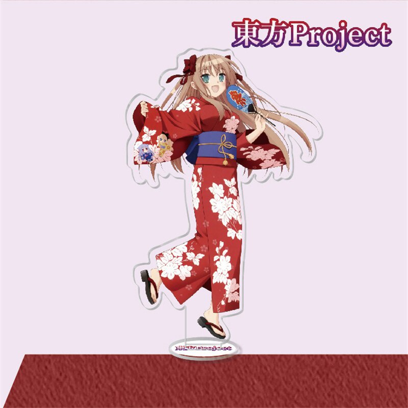 Mô hình Standee TouHou Project Collection Acrylic Hakurei Reimu Youmu Konpaku để bàn tượng nhựa acrylic trong suốt