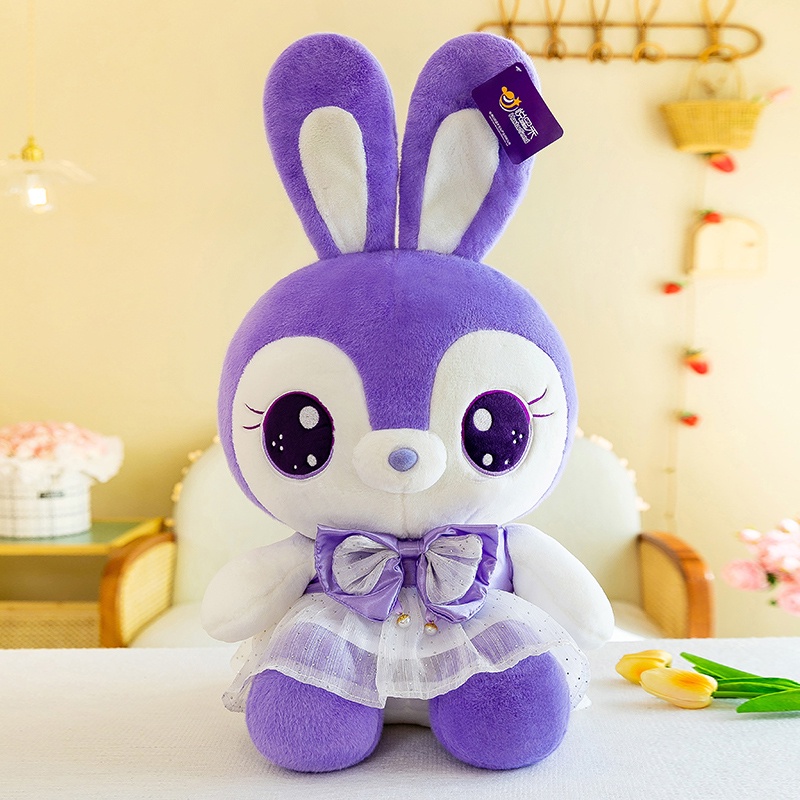 Mới Thú Nhồi Bông Hình Con Cáo Màu Tím