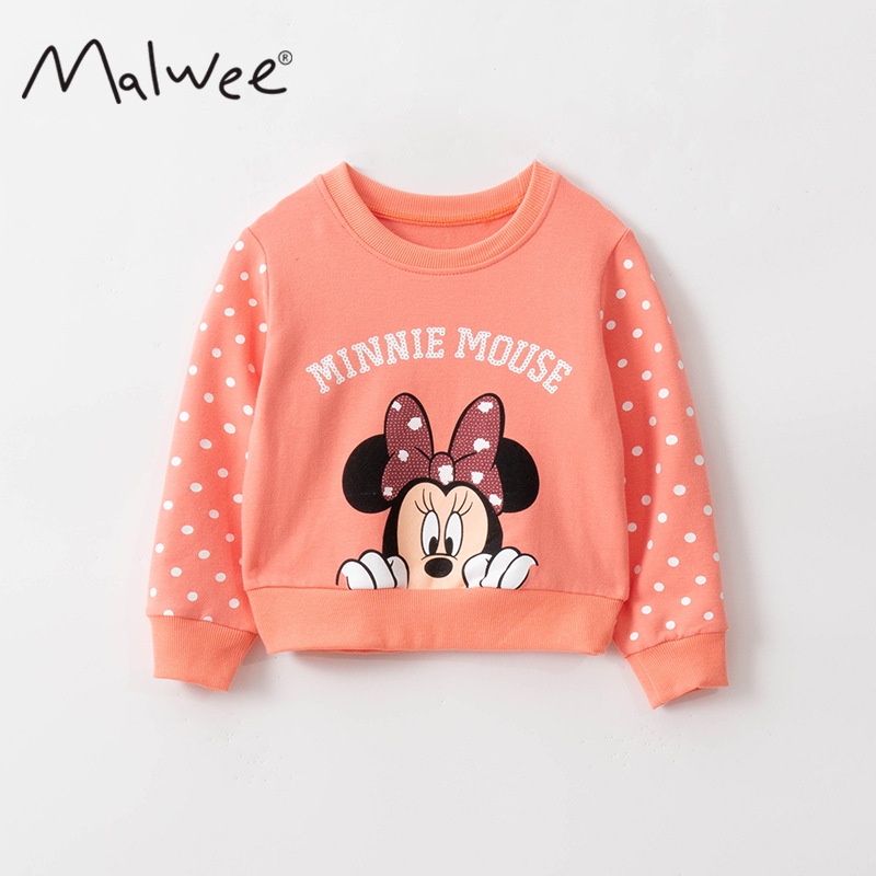 Áo Thun Tay Dài In Hình Kỳ Lân Dễ Thương Thời Trang Mùa Thu Cho Bé Gái