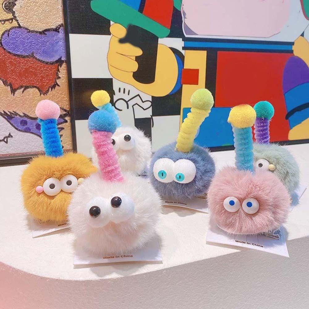 Kẹp Tóc Hình Búp Bê Xúc Xích Hoạt Hình Sáng Tạo Vui Nhộn Dành Cho Bé Gái